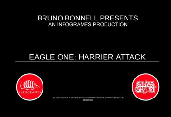 Eagle One: Harrier Attack Title Screen
